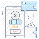 Mobile Banking Financial App Ebanking Icon
