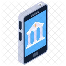 Mobile Banking  Icon