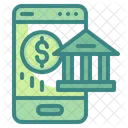 Mobile Banking Online Money Mobile Icon