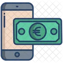 Mobile Banking Online Payment Digital Money Icône