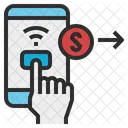 Mobile Banking Transaction Icon