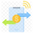 Mobile Banking Transaction Banking Icon
