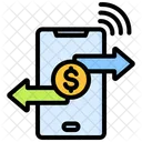 Mobile Banking Transaction Banking Icon