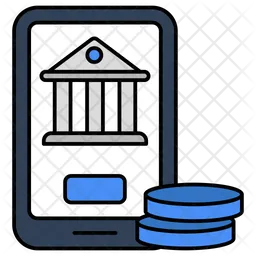 Mobile Banking  Icon