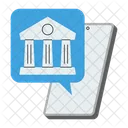 Mobile Banking Smartphone Finance Online Transactions Icon