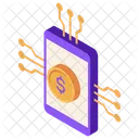 Neobank Payment Mobile Icon