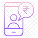 Mpay Online Mobile Banking Rupee Transfer Icon