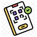 Mobile Barcode Qr Code Commerce Icon