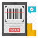 Mobile Barcode Scan Mobile Qr Barcode Scanning Icon