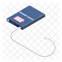 Mobile Battery Hard Durable Icon