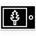 Handy Handy Bildschirm Tannenbaum Icon