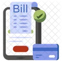 Mobile Bill Mobile Invoice Receipt Icon