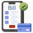 Mobile Bill Mobile Invoice Receipt Icon