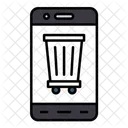 Mobile Delete Smartphone Icon