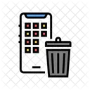 Mobile Bin  Icon