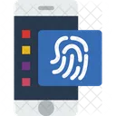 Mobile Biometric Mobile Fingerprint Phone Fingerprint Icon