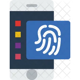 Mobile Biometric  Icon