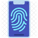 Mobile biometrische  Symbol