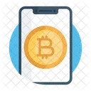 Mobile Bitcoin Mobile Btc Online Cryptocurrency アイコン