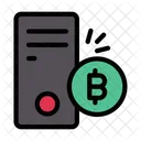 Bitcoin Pc Computer Icon