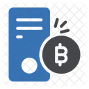 Bitcoin Pc Computer Icon