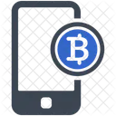 Mobile Wallet Bitcoin Icon