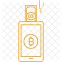 Mobile Bitcoin Mobile Cryptocurrency Mobile Btc Icon