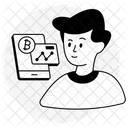 Mobile Bitcoin Analytics  Symbol