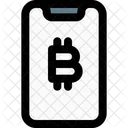 Mobile Bitcoin Icon
