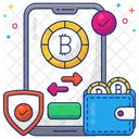 Mobile Bitcoin Transfer  アイコン
