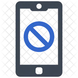 Mobile Block  Icon