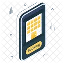 Mobile Booking Online Booking Mobile Ticket Booking Icon