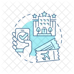 Mobile bookings  Icon