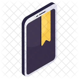 Mobile Bookmark  Icon
