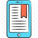 Mobile Bookmark Online Bookmark Smartphone Bookmark Icon