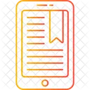 Online Bookmark Smartphone Bookmark Bookmark Icon