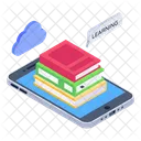 Ebooks Mobile Books Online Books Icon
