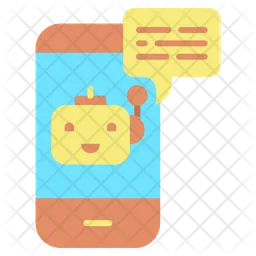 Mobile Bot  Icon