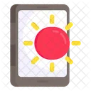 Mobile Brightness Brightness Control Brightness App Icon