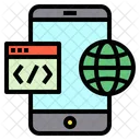 Mobile Browser Development  Icon