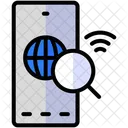 Mobile Browser Browser Smartphone Icône