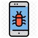 Bug Mulware Smartphone Bug Movel Bug Do Smartphone Ícone