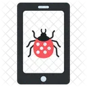 Mobile Bug Mobile Virus Phone Bug Icon