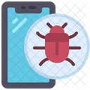 Mobile Bug  Icon