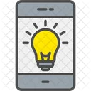 Mobile Bulb  Icon