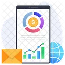 Mobile Business  Icon