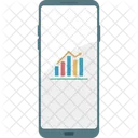 Mobile Business Grow Icon