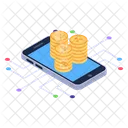 Digital Business Mobile Business Online Business Icon
