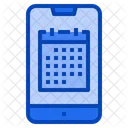 Smartphone Schedule Alarm Technology Mobile Calendar Date Icon