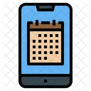 Smartphone Schedule Alarm Technology Mobile Calendar Date Icon